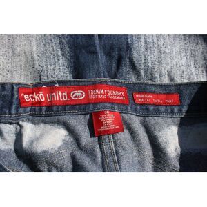 Ecko Grail Y2K Baggy Jeans Vintage Grunge Southpole Wash Faded Skater Jeans 38